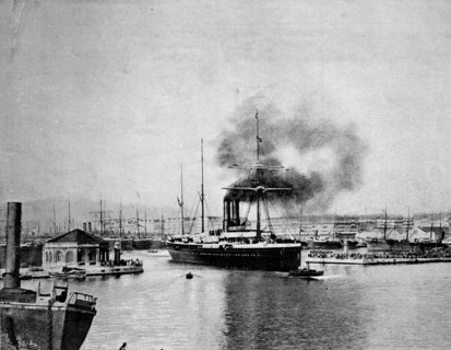The du pelerin ship from marseille