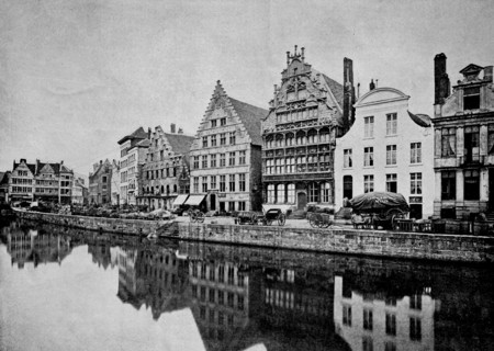 Cityscape of ghent