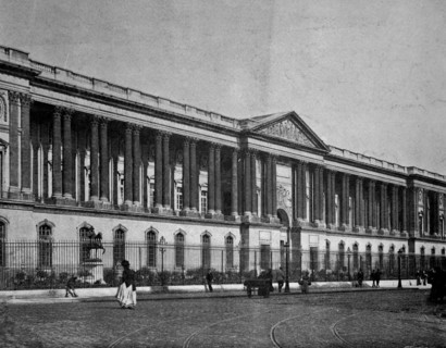 Louvre palace, paris