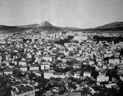Athens, seen from the acropolis, greece