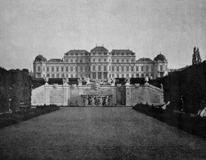 Belvedere palace in vienna