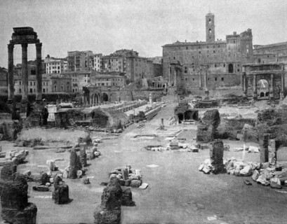 Forum romanum, rome