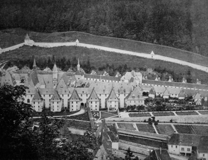Grande chartreuse monastery, grenoble