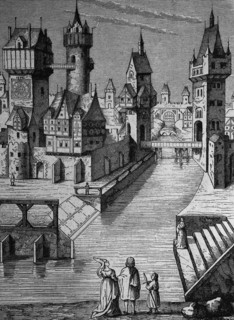 Ideal image of a city
