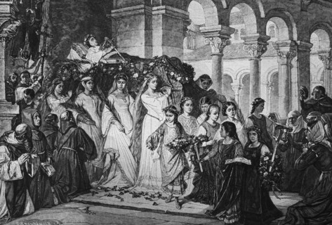 Burial of the minstrel frauenlob