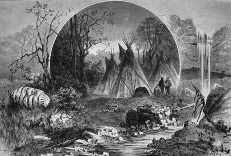 Camp of the sioux