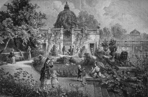 The mirabell garden