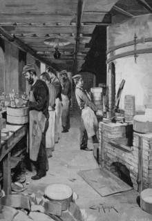 Kiln house of a porcelain factory