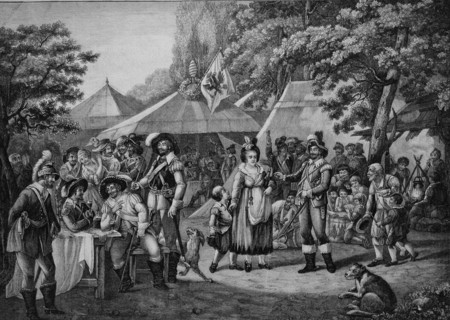 Wallenstein's camp,