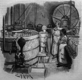 At the paste mill