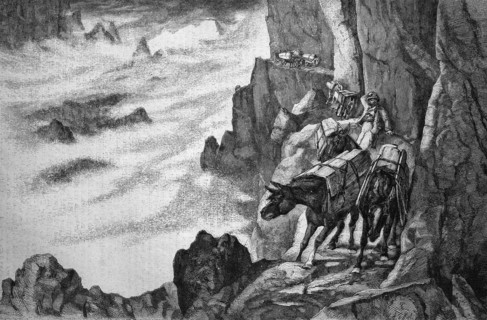 Smugglers in the mountains