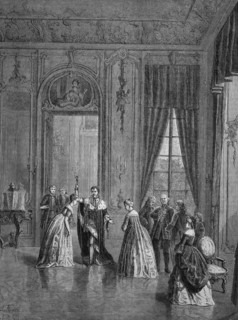 Inside schloss wilhelmsthal palace