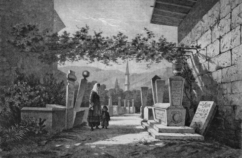 Tatar graves in baktschifarai