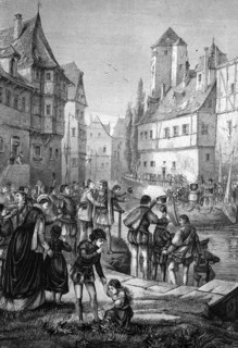 Arrival of breitopfes