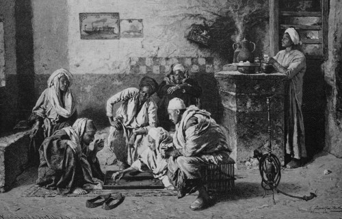 Backgammon players