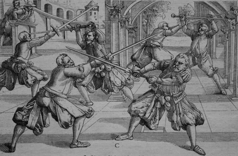 Fencing training