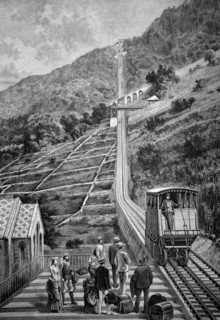 Rack-and-pinion railway
