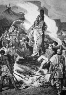 Croesus on the stake