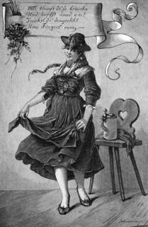 Traditional austro-bavarian folk dance