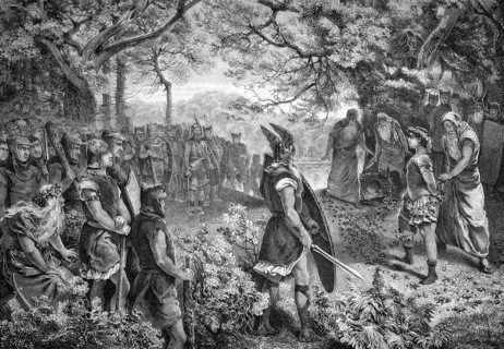 Old germanic feast of sacrifice