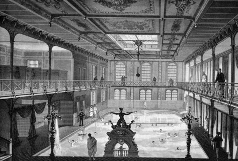 New indoor swimming pool in stuttgar