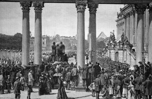 Parade in the lustgarten garden