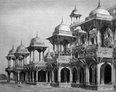 The mausoleum of emperor akbar