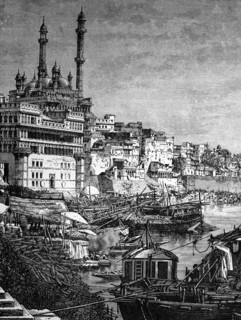 City of benares on the ganges river
