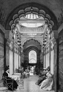 New hall of the royal bathhouse