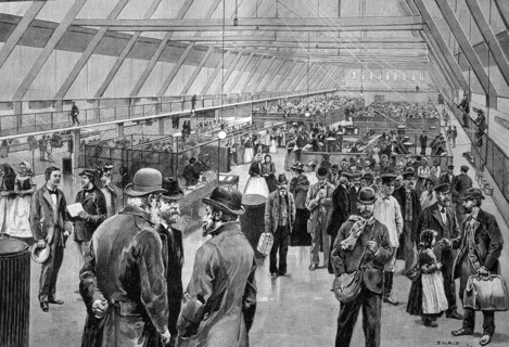 Ellis island immigration station