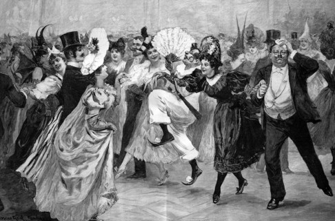 Francaise, dance at the carnival
