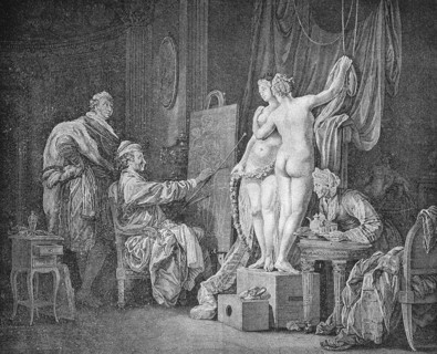 The painter and his two models
