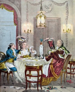 Erotic dinner,