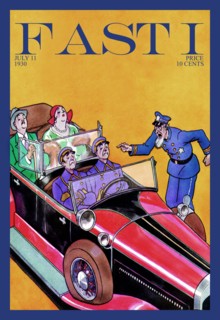 Old Cop Reprimands Bourgeois 1930