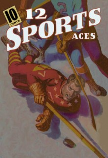 Hockey Player Down on the Ice 1942