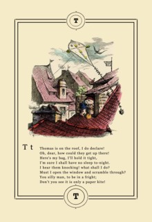 Little Lily's Alphabet: Thomas is on the Roof 1880
