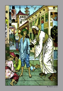Aladdin Accosted By Magician 1878
