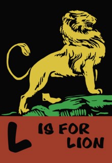 L is for Lion 1923