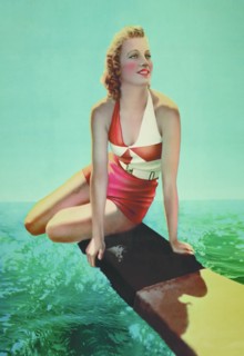 Kathy at the Pool