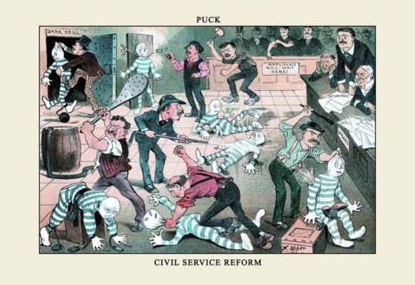 Puck Magazine: A Civil Service Reform