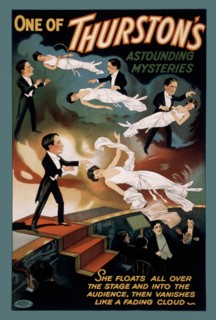 One of Thurston's Astounding Mysteries - Levitation 1935