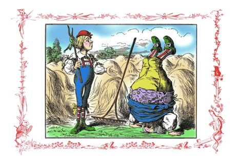 Alice in Wonderland: Father William and the Young Man
