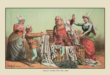 Falstaff Covered with Foul Linen 1889