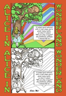 Alice in Wonderland: Alice and the Cheshire Cat - Color Me! 1930
