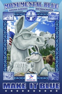 Monumental Blue - South Dakota Democrats 2005