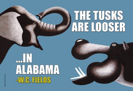 The tusks are looser in Alabama 2005