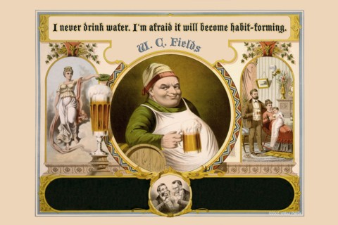 I never drink water; I am afraid it might become habit forming 2005