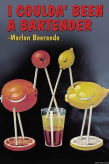 I coulda been a bartender - Marlon Brando 2005