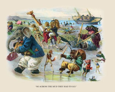 So Across the Mud they had to Go 1900