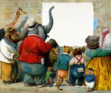 Animals at the Wall 1900